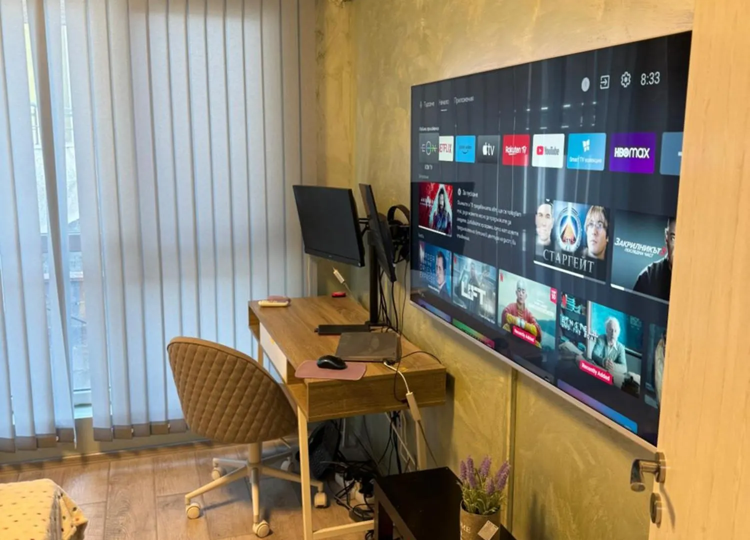 Apartment 2-Bedroom With Private Parking Fast Wifi 3-Aircon 3-Smarttvs Workdesk Youtube Premium And Netflix Varna